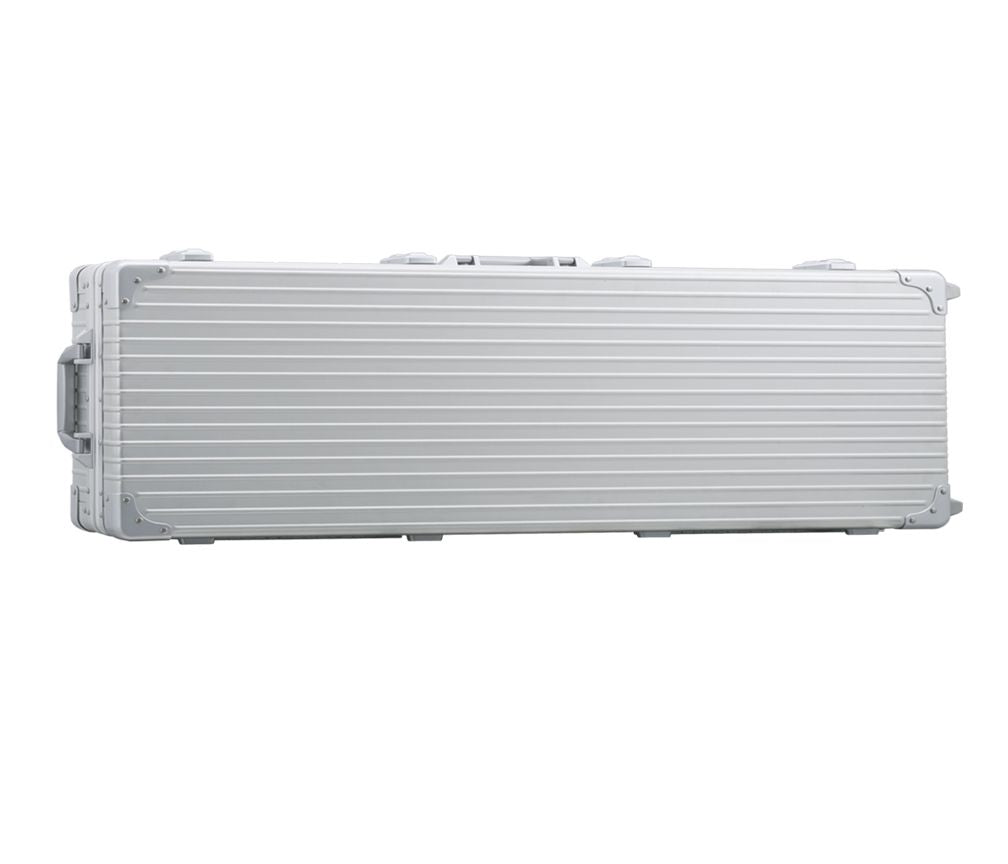 Aleon 52-inch aluminum long case displaying spacious interior and rugged hard‑shell design for firearms and equipment.