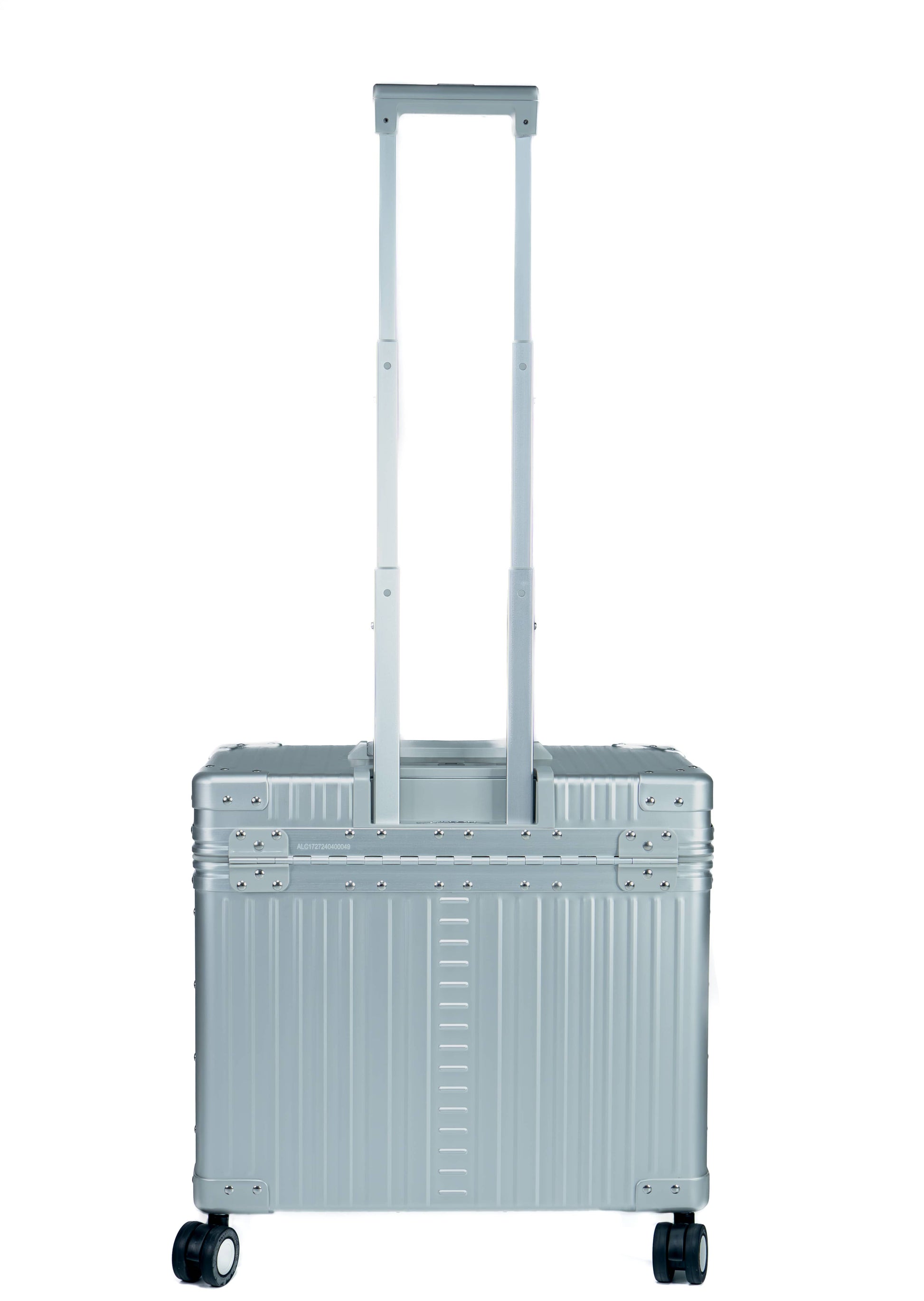 Aluminum 4-Wheel Deluxe Pilot Carry-On Case