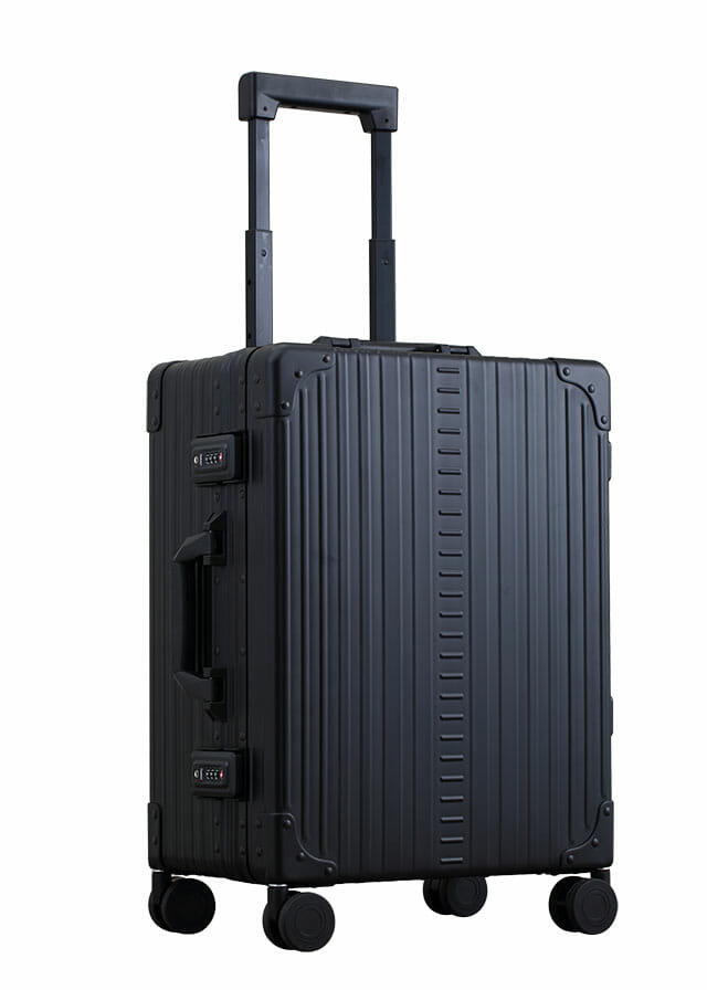 2128-shirt-and-pant-packer-suitcase-in-black-21-inches-trunk-style||||2128--backside-with-handel-fully-extened-the-suitcase-is-21-inches-and-is-a-trunk-style-carry-on-in-black|2128-on-21-inch-suitcase-that-is-a-trunk-style-on-its-side-with-2-comrpession-boards-and-one-used-as-a-shirt-and-pant-packer-in-black