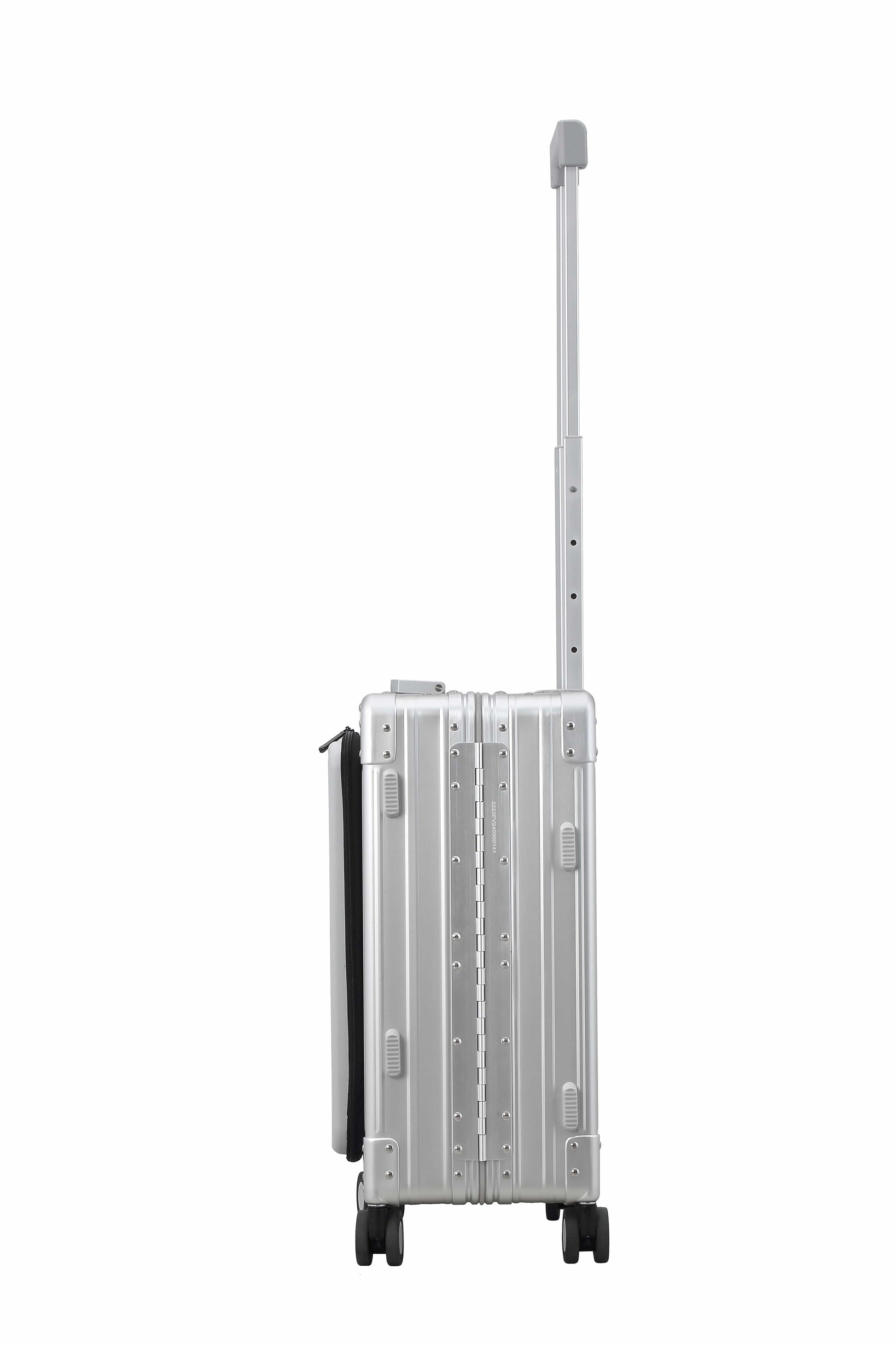 21" Front Pocket Aluminum International Carry-On