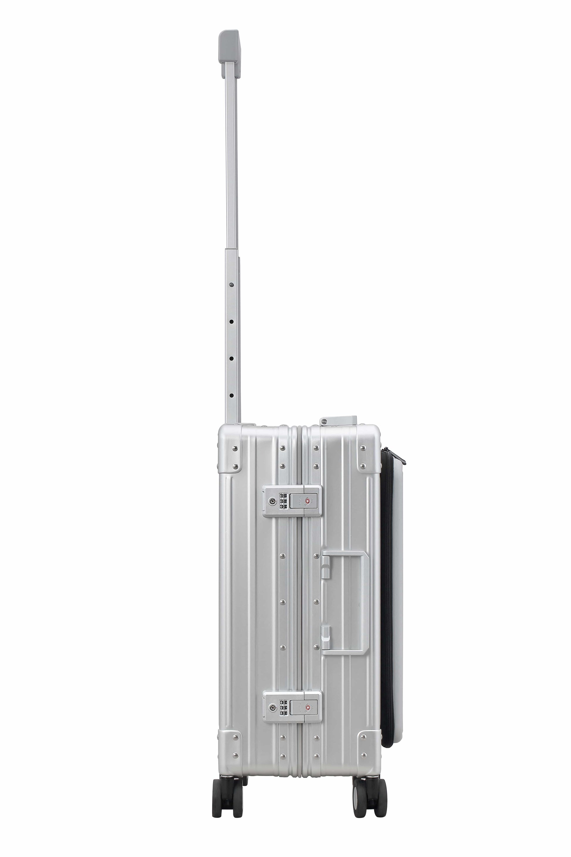 21" Front Pocket Aluminum International Carry-On
