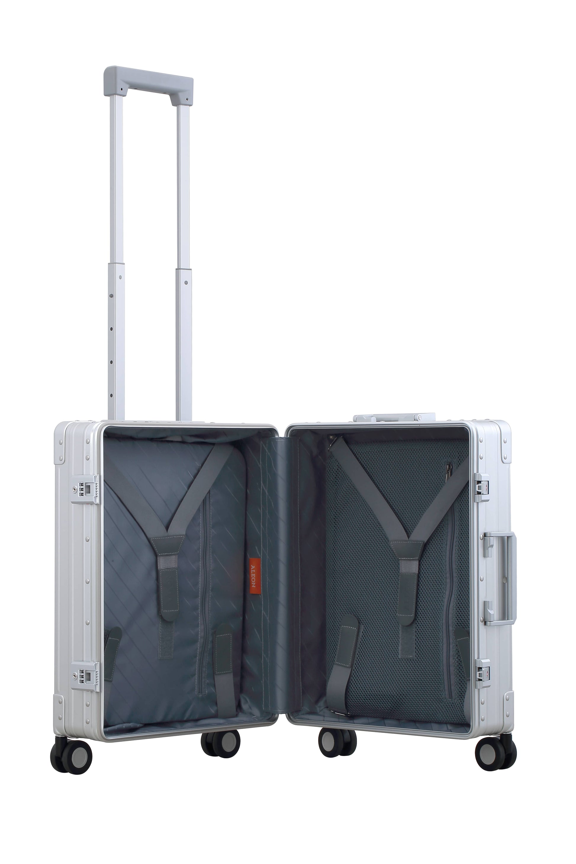 21" Front Pocket Aluminum International Carry-On
