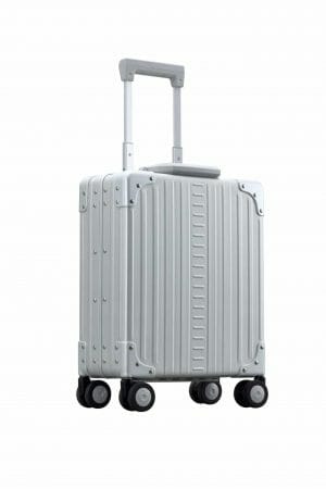 16 in under seat aluminum carry on silver