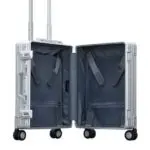International carry on aluminum luggage hard-case suitcase