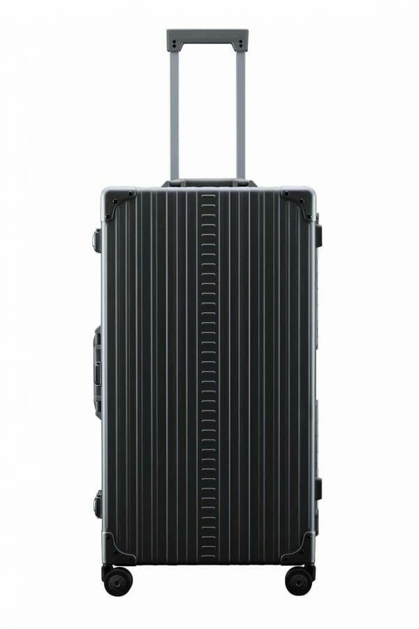 Black International checked case