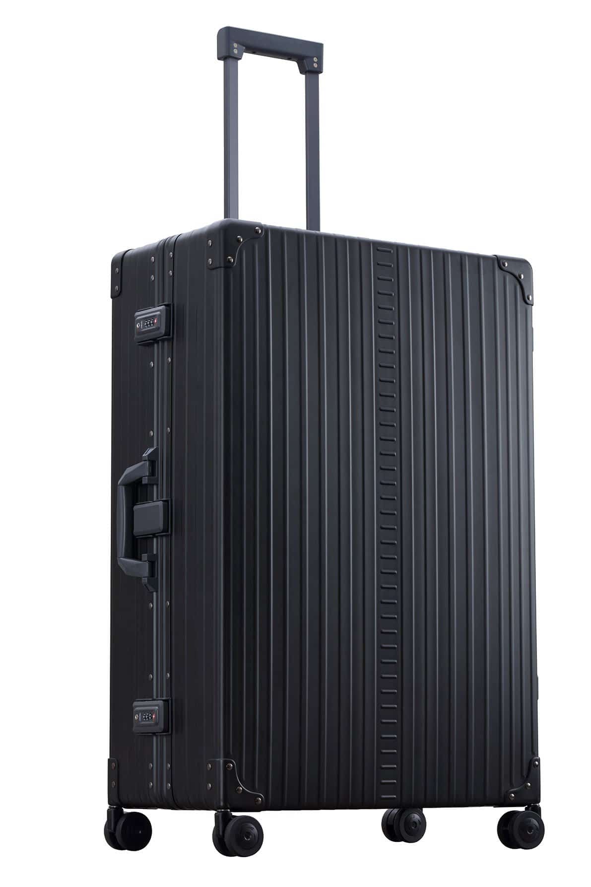 Black aluminum suitcase Clearance