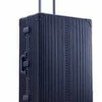 large luggage made with aluminum