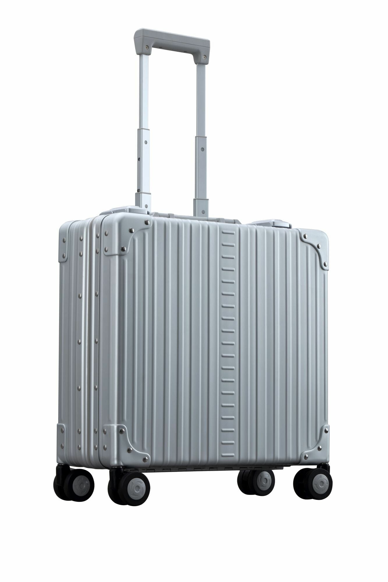 Vertical wheeled laptop case business trip briefcase