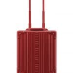 Red aluminum under seat carry on