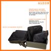 Aleon backpack open with removable backing cube and laptop sleeve