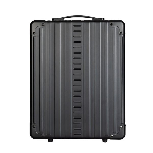 Black onyx backpack front profile