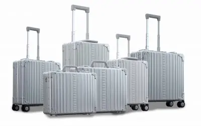 Aluminum Silver Luggage Briefcases, Carry-ons & Checked