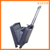 Aleon vertical carry on in sapphire blue with dividers