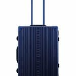 26-inch-hard-case-luggage-with-grament-bag-and-spinner-wheels-trunk-style-in-Blue