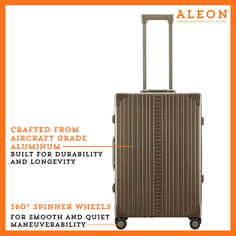 2655-BR-Front-(1) (1) Front view of Aleon checked case with spinner wheels