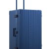Sharpie Blue 30-inch Aluminum Trunk – International Checked Spinner Case