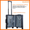 Open view of Aleon internation carry on with compression boards