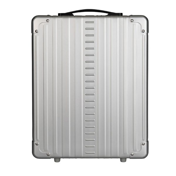 Silver Aleon backpack front profile