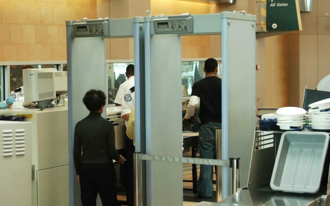 TSA getting into luggage