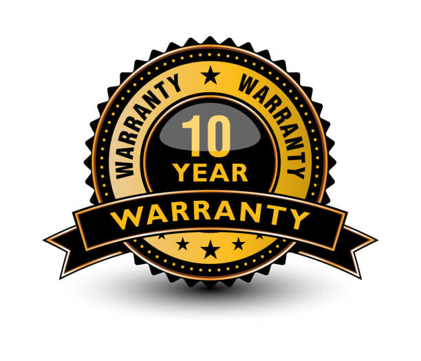 ten year warranty